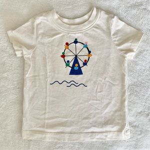 Hanna Andersson Short-Sleeve Ferris Wheel Tee NWOT, Size 18-24M